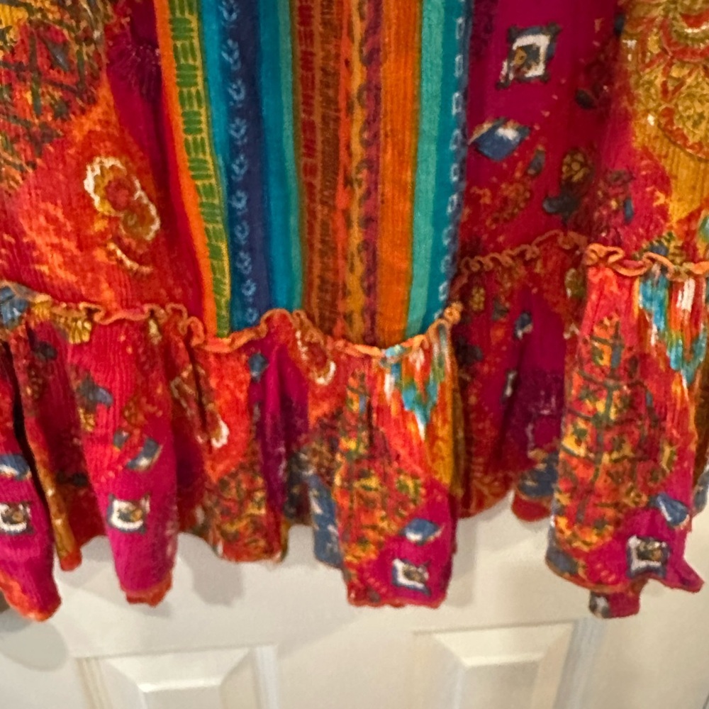 Koret Colorful Patterned Maxi Skirt - Picture 3 of 5